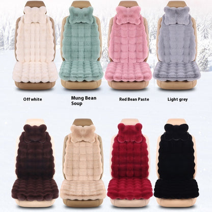 Car Cushion Thickened Warm Plush Velvet