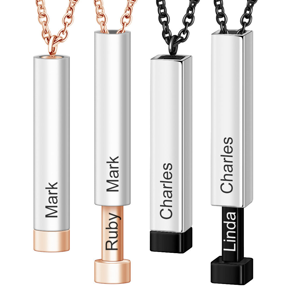 Personalized Lovers Name Stainless Necklace