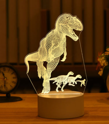 3D Lamp Acrylic USB LED Night Lights