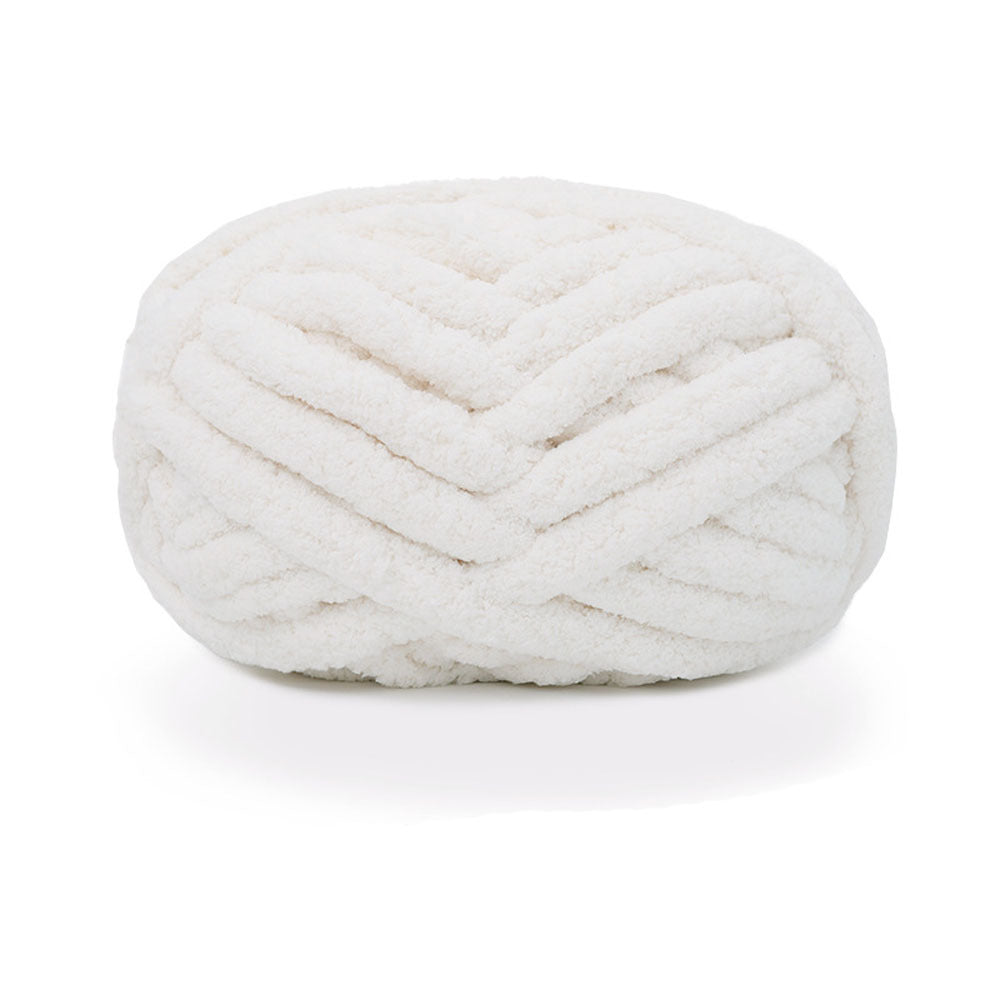 Yarn: Hand-knitted With Thick Yarns