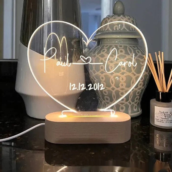 Custom Night Light Mother's Day Gift