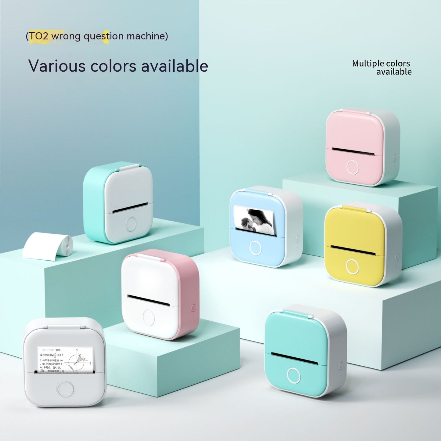 Bluetooth Portable Mini Thermal Label Printer