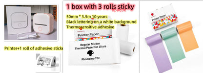 Bluetooth Portable Mini Thermal Label Printer