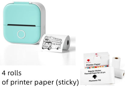 Bluetooth Portable Mini Thermal Label Printer