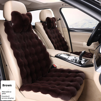 Car Cushion Thickened Warm Plush Velvet