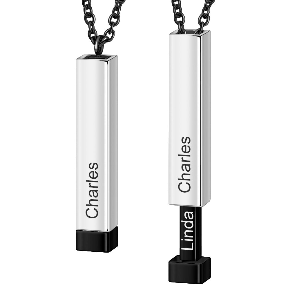 Personalized Lovers Name Stainless Necklace