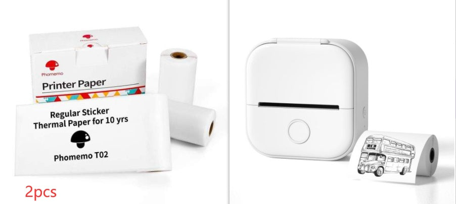 Bluetooth Portable Mini Thermal Label Printer