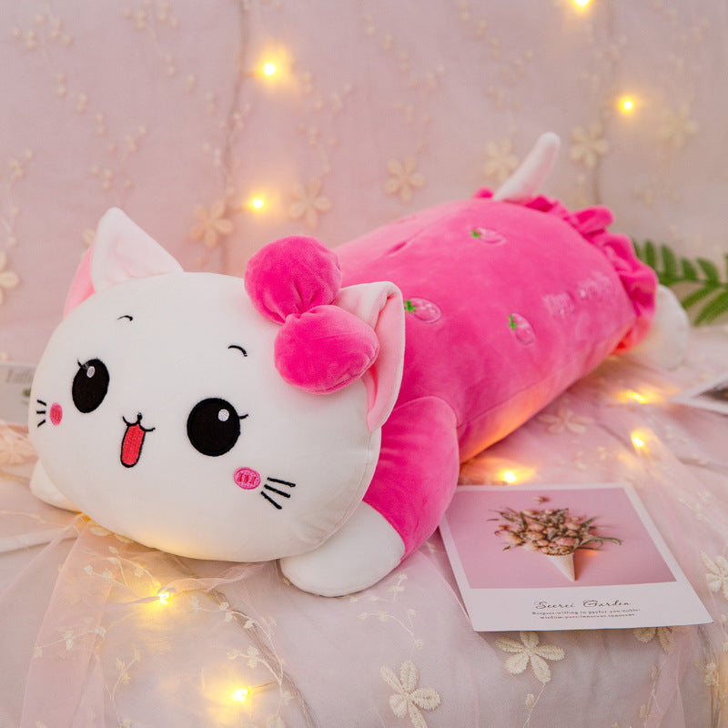 Heart Cat Plush Cushion Toy