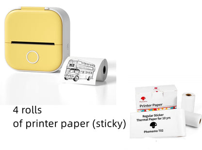 Bluetooth Portable Mini Thermal Label Printer