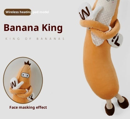 Banana King Sleeping Soft Pillow