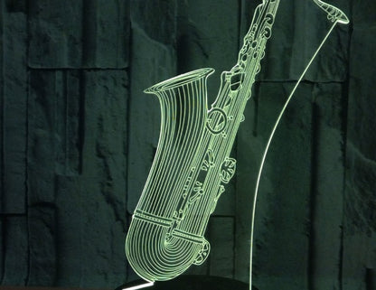 3D Children visual LED night light