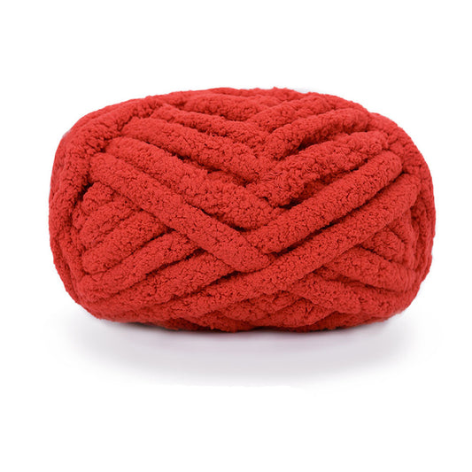 Yarn: Hand-knitted With Thick Yarns