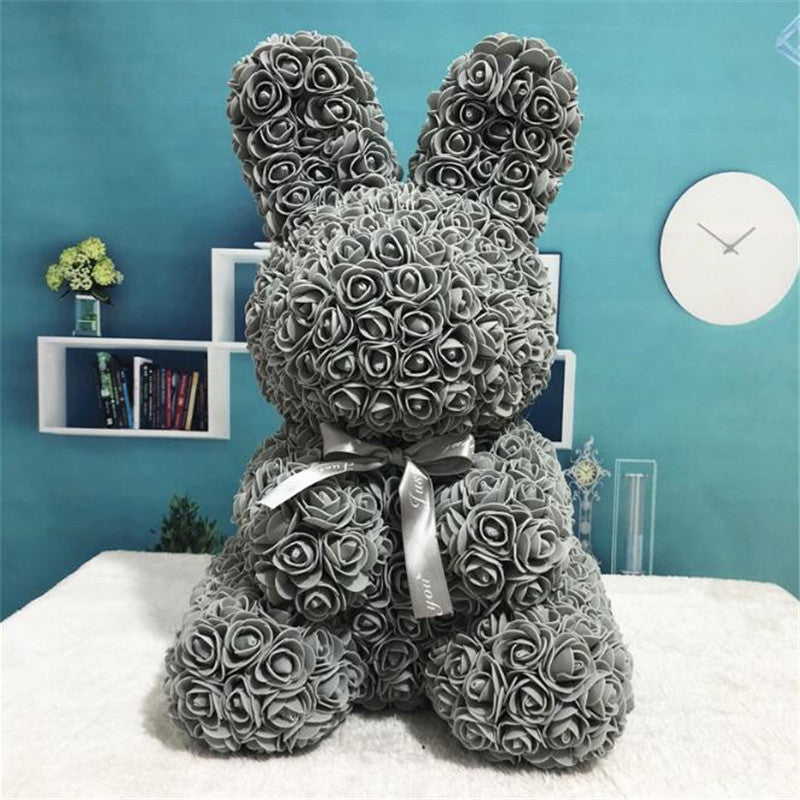 Roses Flower Rabbit