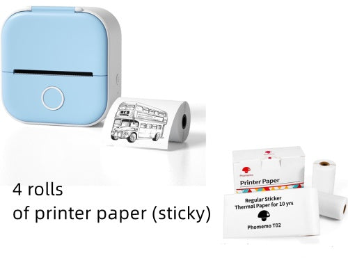 Bluetooth Portable Mini Thermal Label Printer
