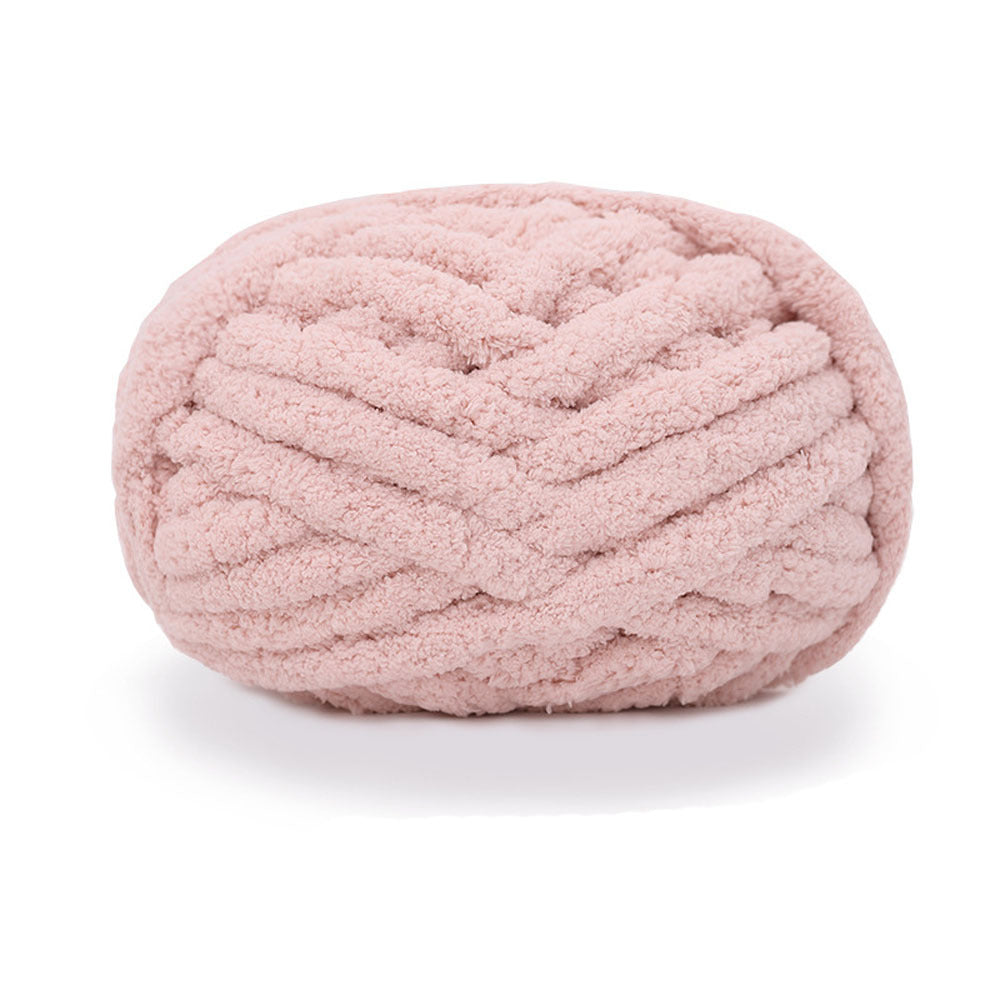 Yarn: Hand-knitted With Thick Yarns