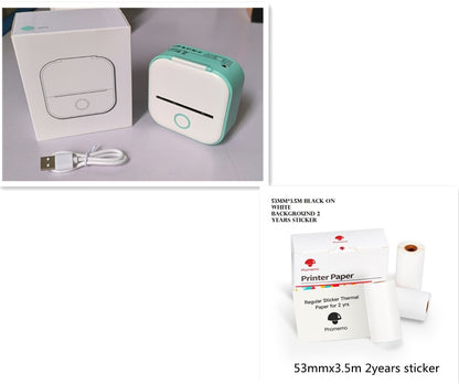 Bluetooth Portable Mini Thermal Label Printer
