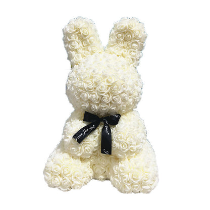 Roses Flower Rabbit