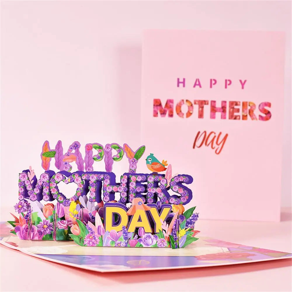 3D PopUp Flower Bouquet Cards