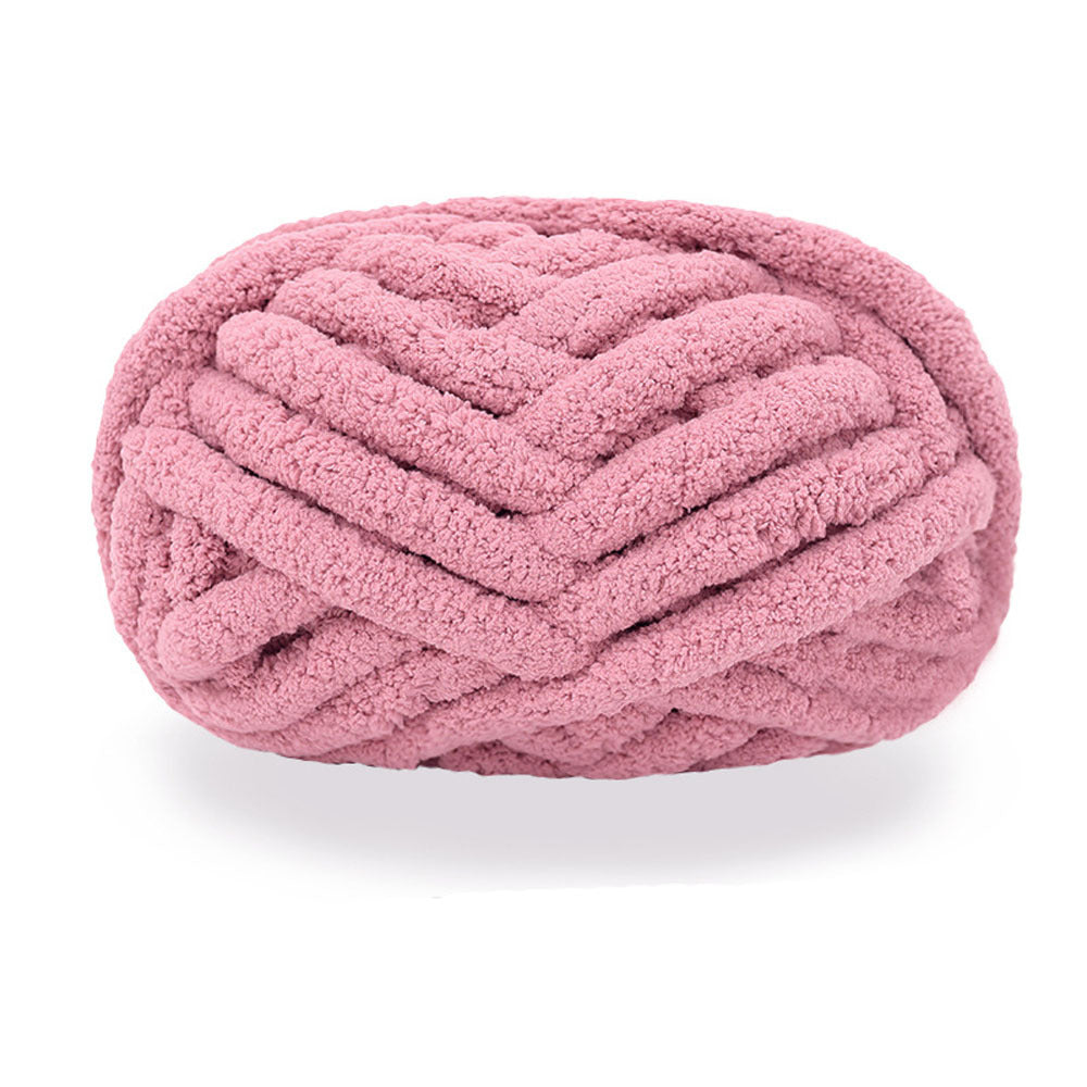 Yarn: Hand-knitted With Thick Yarns