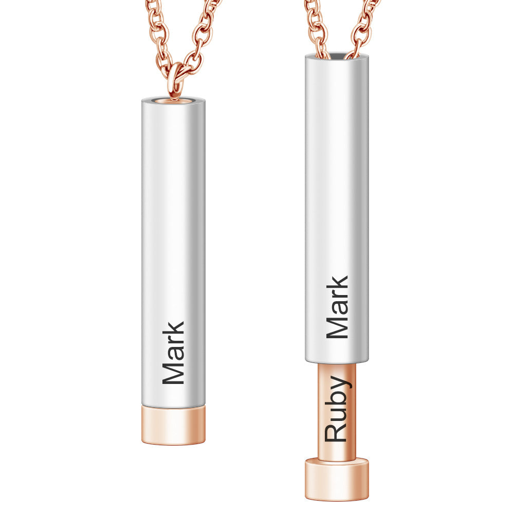 Personalized Lovers Name Stainless Necklace