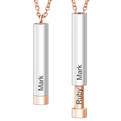 Personalized Lovers Name Stainless Necklace