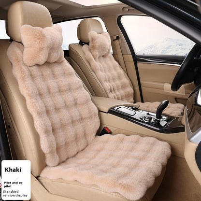 Car Cushion Thickened Warm Plush Velvet