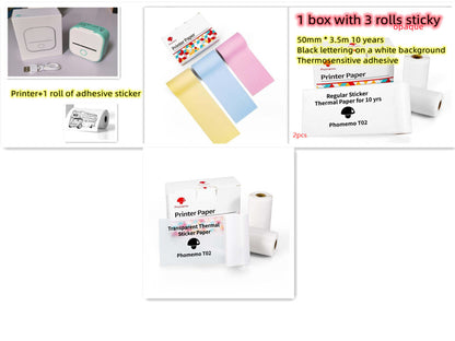 Bluetooth Portable Mini Thermal Label Printer