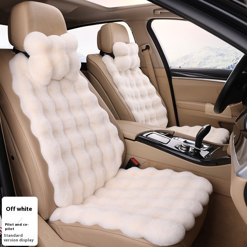 Car Cushion Thickened Warm Plush Velvet