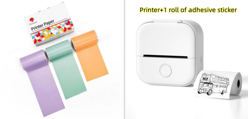 Bluetooth Portable Mini Thermal Label Printer