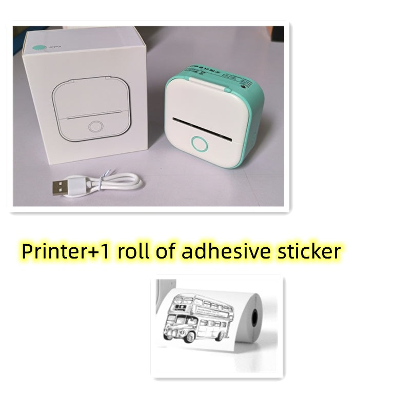 Bluetooth Portable Mini Thermal Label Printer