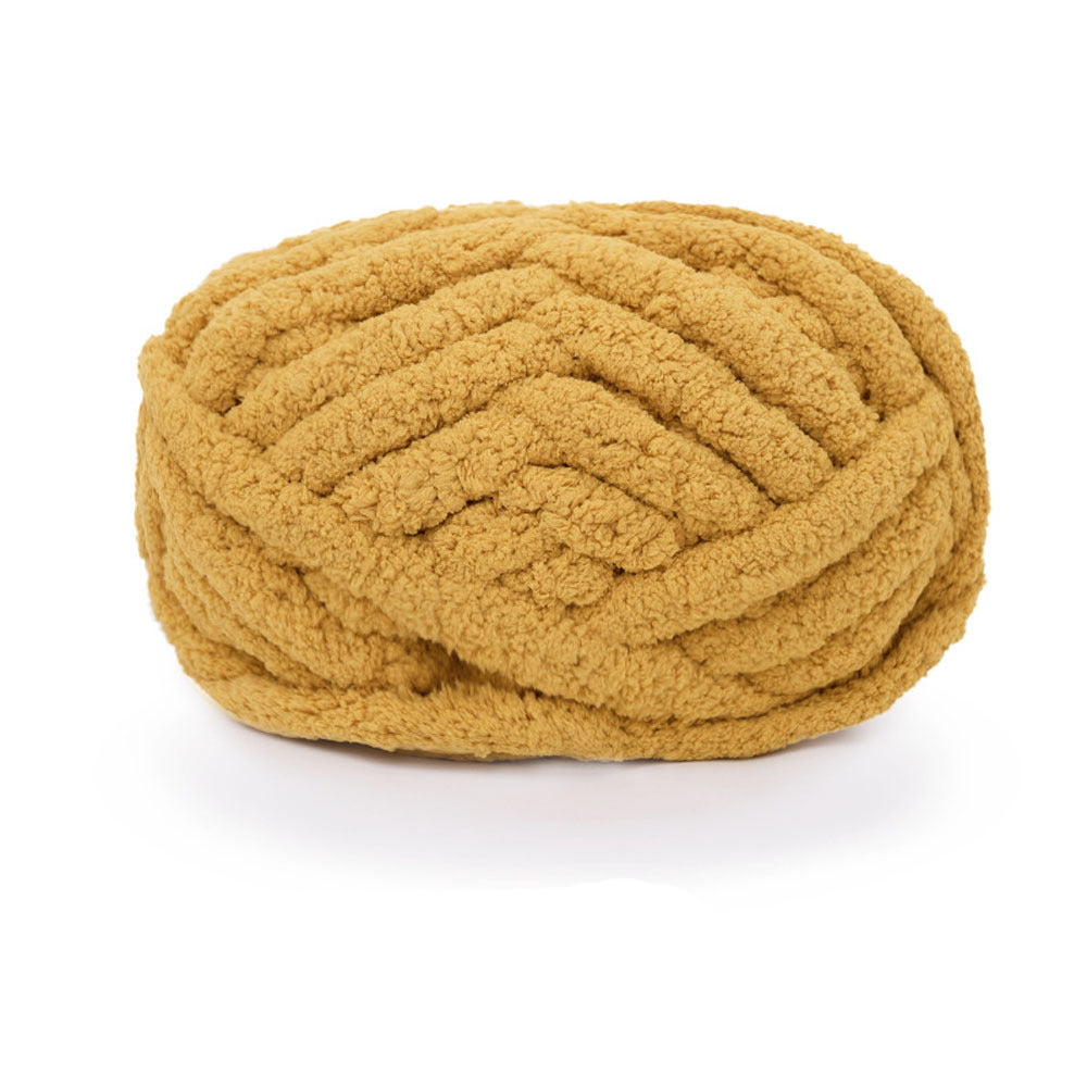 Yarn: Hand-knitted With Thick Yarns