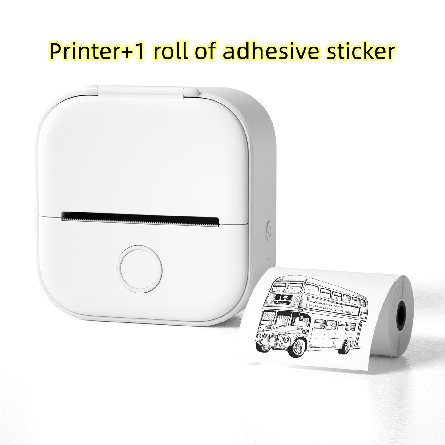 Bluetooth Portable Mini Thermal Label Printer