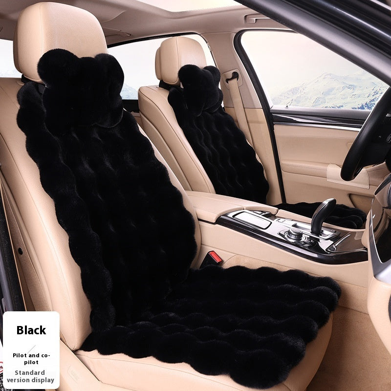 Car Cushion Thickened Warm Plush Velvet