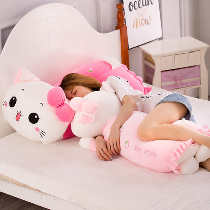 Heart Cat Plush Cushion Toy
