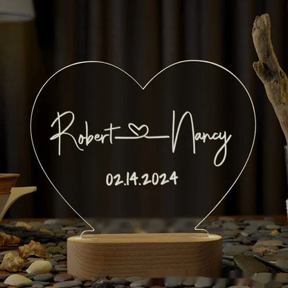 Custom Night Light Mother's Day Gift